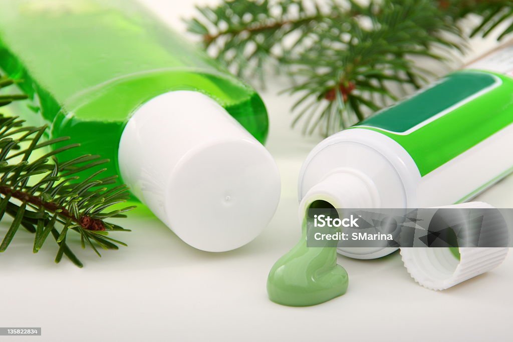 Products for dental hygiene. Products for dental hygiene on a white background. Clean Stock Photo