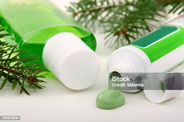 Products For Dental Hygiene Stock Photo - Download Image Now - Clean, Close-up, Coniferous Tree