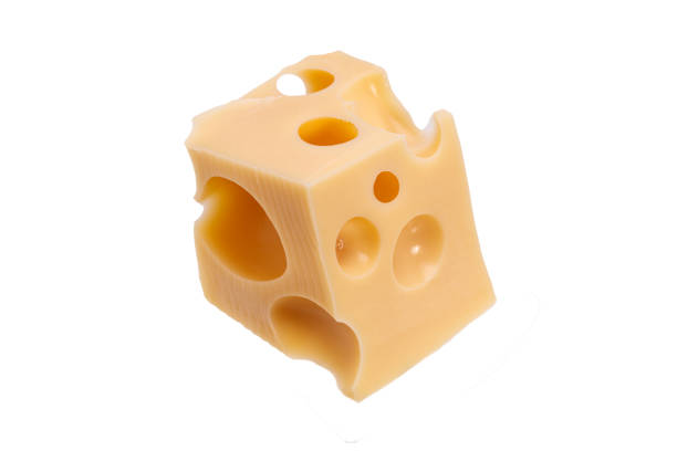 istock slice of yellow cheese isolated on white background 1358235108