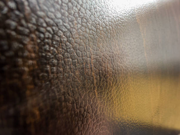 Natural dark black leather texture Natural pattern