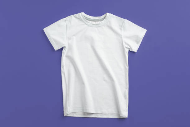 istock White color-t-shirt with copy space for your design 1358241702