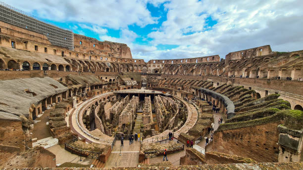 istock Colosseum in Rome, Italy on a sunny day 1358250676