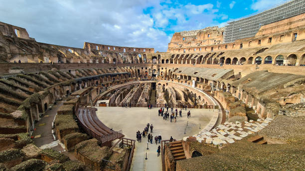 istock Colosseum in Rome, Italy on a sunny day 1358250677