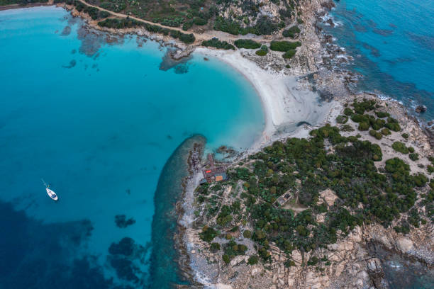 istock Drone view of idyllic beach 1358253962