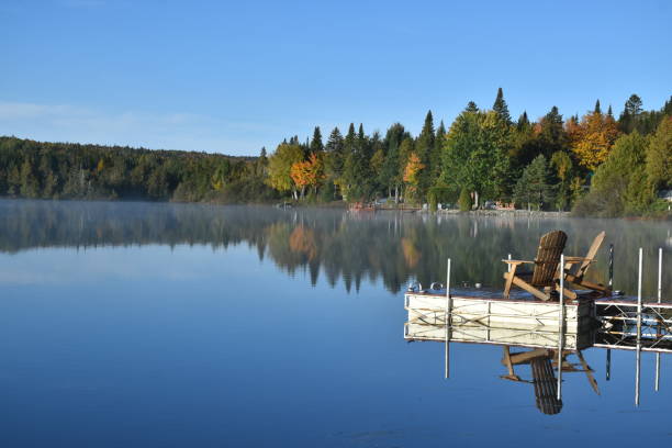 istock The lake in the fall 1358258025