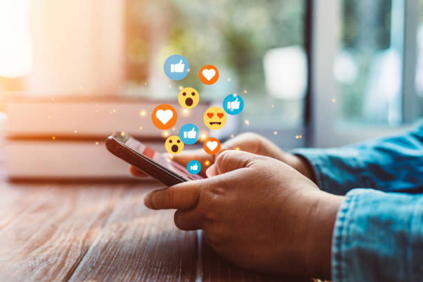 istock Young woman using smart phone,Social media concept. 1358260083