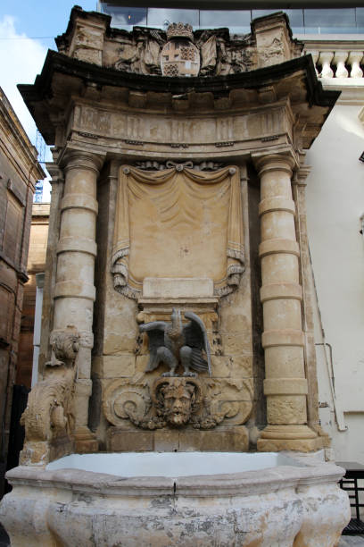 istock Fountain in St. George's Square in Valletta, Malta 1358268383