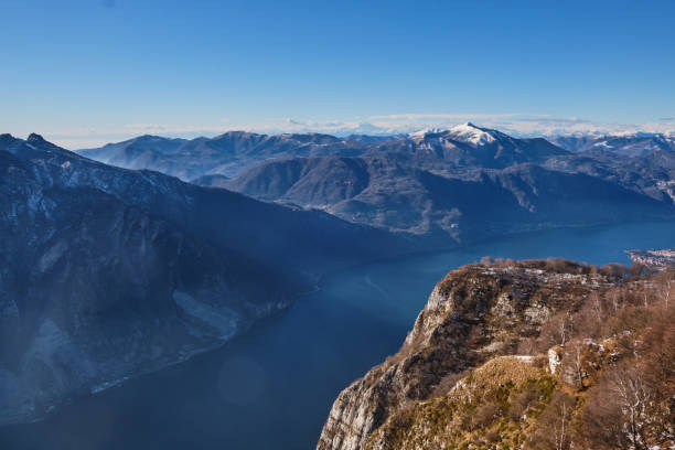 istock Mountains next to Lecco town and Como lake 1358268427