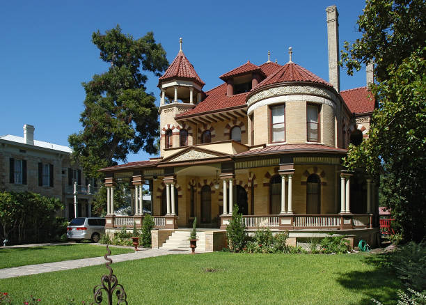 Victorian house in the historic Duckpond district of Gainesville, Florida, USA on a sunny day.