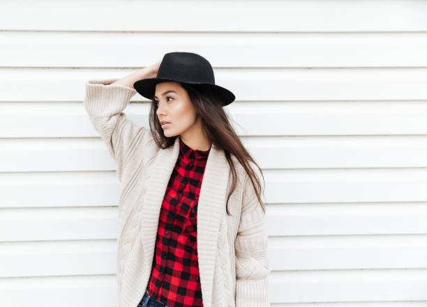 istock Amazing young caucasian lady walking outdoors at beach 1358285861