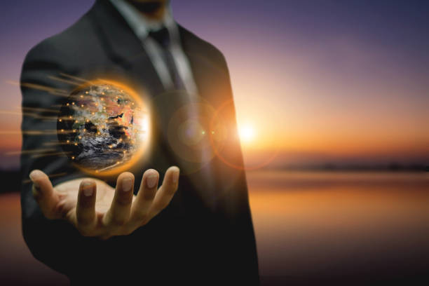 istock The concept of network technology and energy saving 1358291543
