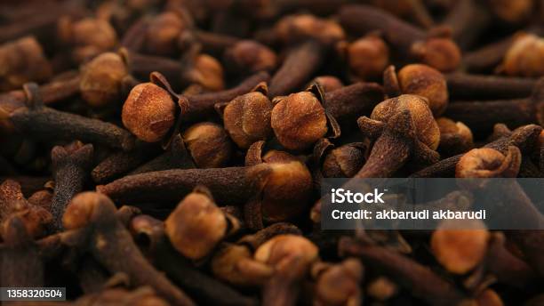 Cooked Cloves Which Have Been Dried Ready To Use For Flavor And Odor Enhancer Stock Photo - Download Image Now