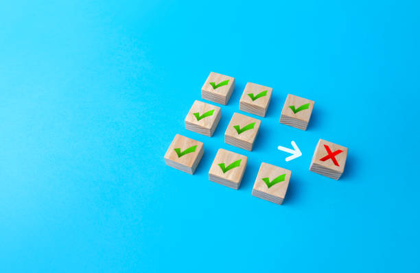 istock Retrieving the error. Repair, troubleshooting. Component replacement. Violation of terms of contract, deal termination. Bureaucratic corruption obstacles. System problems, malfunctions and breakdowns 1358321570