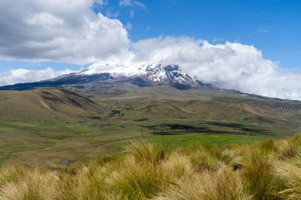 Snow-capped Mount Hasan in Aksaray, Turkey. Taken with a drone.