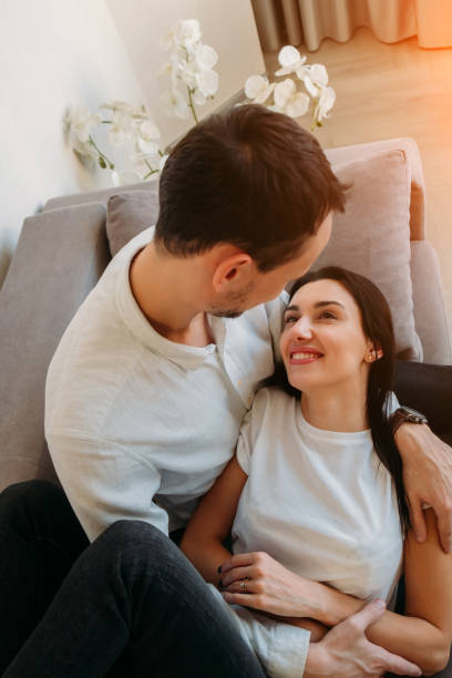 istock Young couple in love. 1358328566