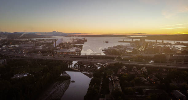 istock Sunrise over old Quebec Downtown 1358332250