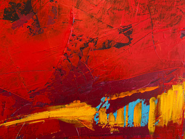 istock Abstract Acrylic Painting Textured Background 1358354354