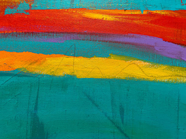 istock Abstract Acrylic Painting Textured Background 1358354417