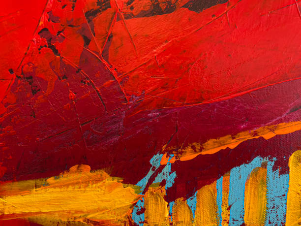 istock Abstract Acrylic Painting Textured Background 1358354559