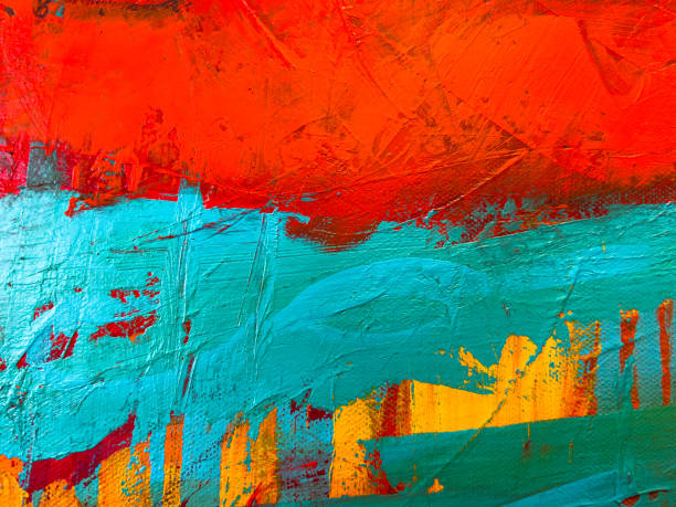 istock Abstract Acrylic Painting Textured Background 1358354583