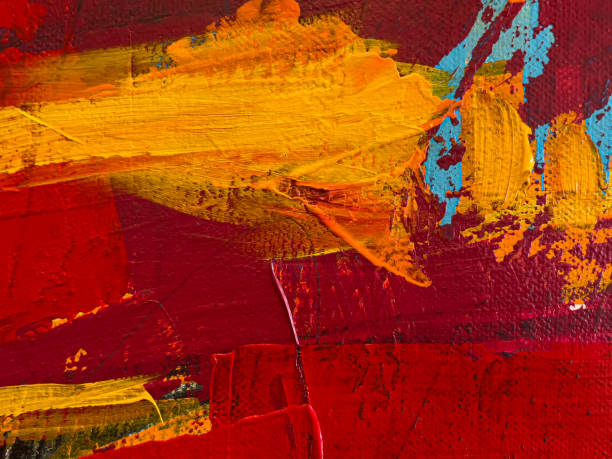 istock Abstract Acrylic Painting Textured Background 1358354638