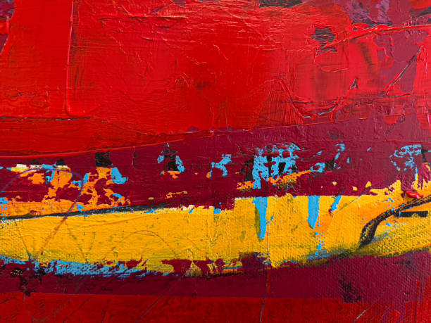 istock Abstract Acrylic Painting Textured Background 1358354663