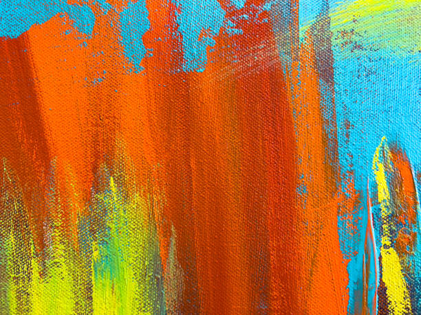 istock Abstract Acrylic Painting Textured Background 1358355166