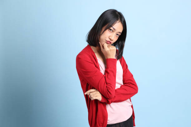 istock Cute Asian Woman 1358361253