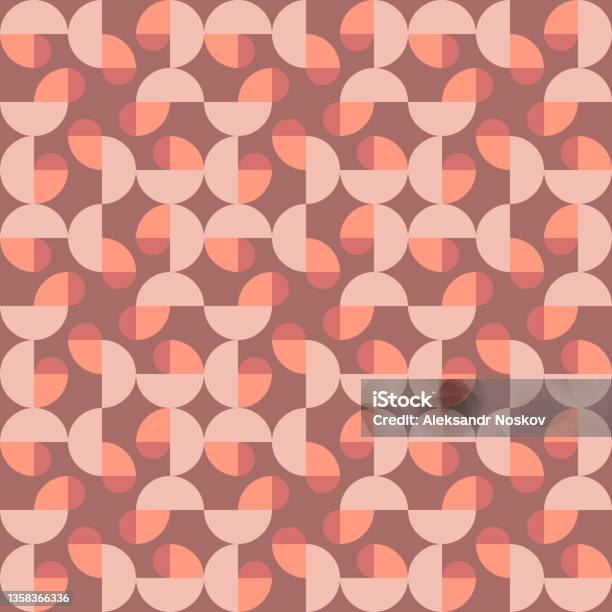 Abstract Pattern Rounded Rounded Abstract Seamless Pattern Accent For Any Surfaces Stock ...