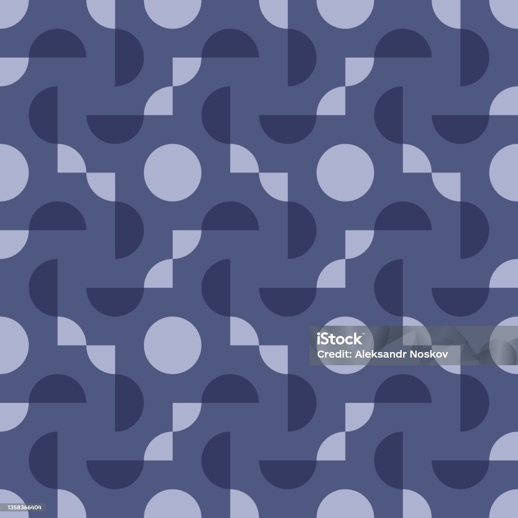 Abstract Pattern Rounded Rounded Abstract Seamless Pattern Accent For Any Surfaces Stock ...