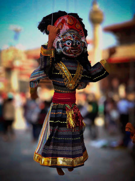 istock Hanging String Puppet at a Street Vendor in Durbar Square 1358387160