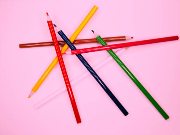 istock The Color of Diversity: Colored Drawing Pencils Randomly Placed 1358398943