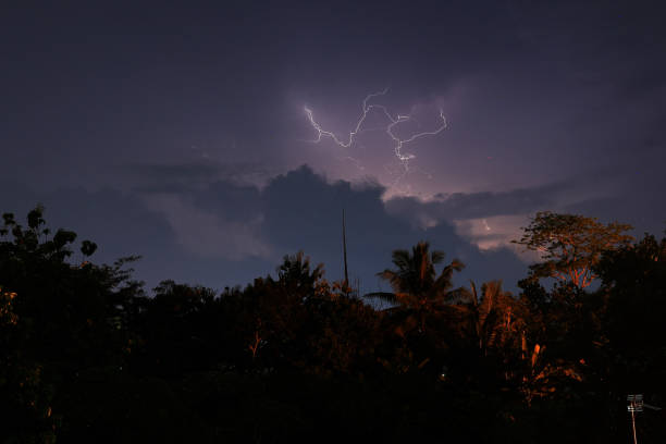 istock The light of thunder natural phenomenon 1358413164