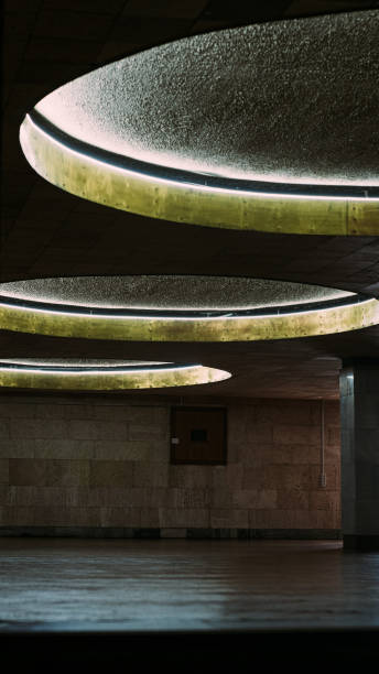 istock View of design public space. 1358417776
