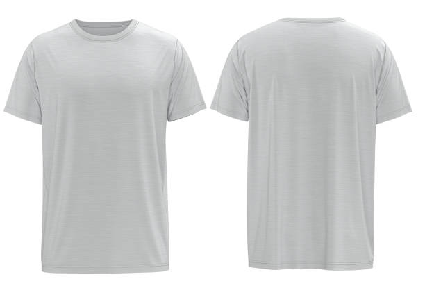 istock [ White]3D HQ Rendered T-shirt. With detailed and Texture. Color 1358422729