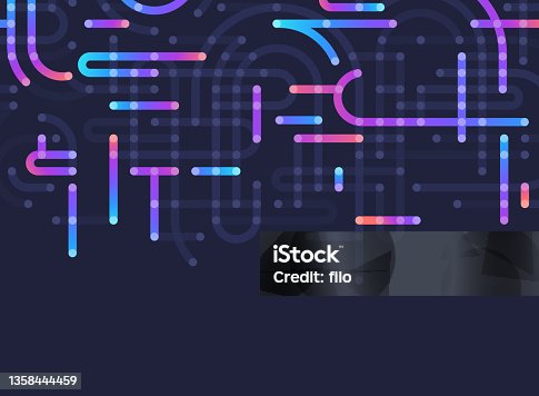 istock Circuit Logistics Connection Network Background Abstract 1358444459