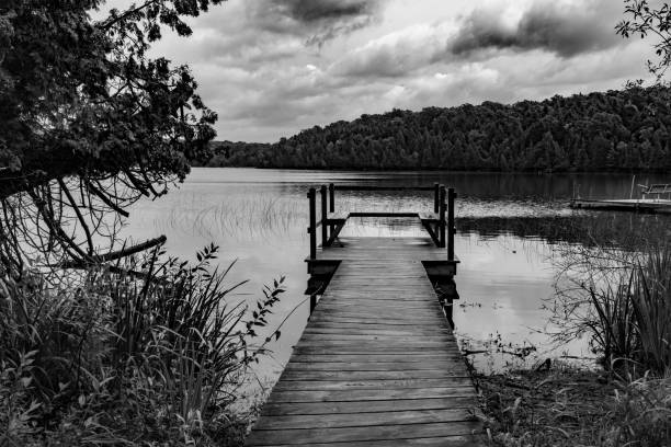 istock Lake dock of my past 1358445905