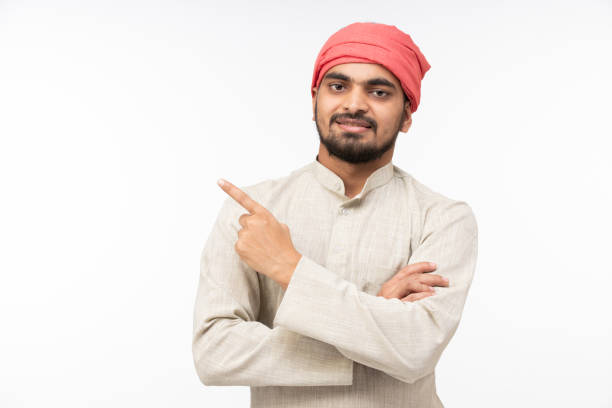istock Indian Farmer, stock photo 1358448920