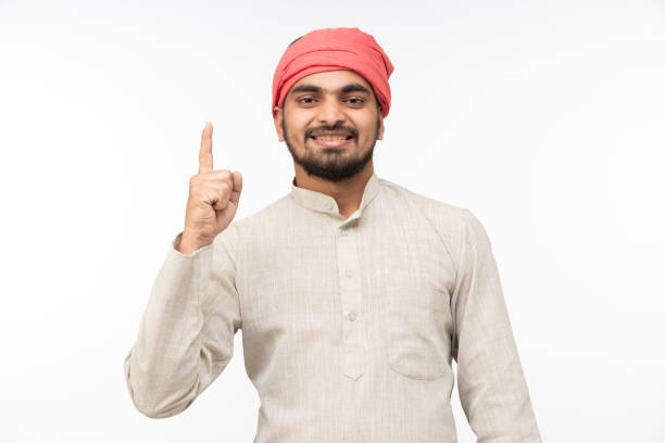 istock Indian Farmer, stock photo 1358448974