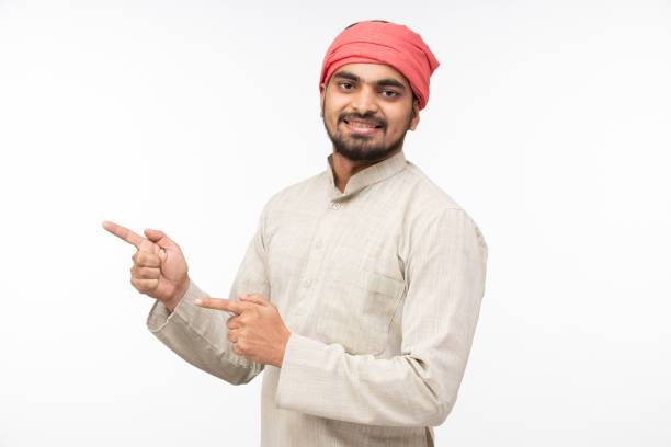 istock Indian Farmer, stock photo 1358449001