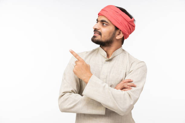 istock Indian Farmer, stock photo 1358449013