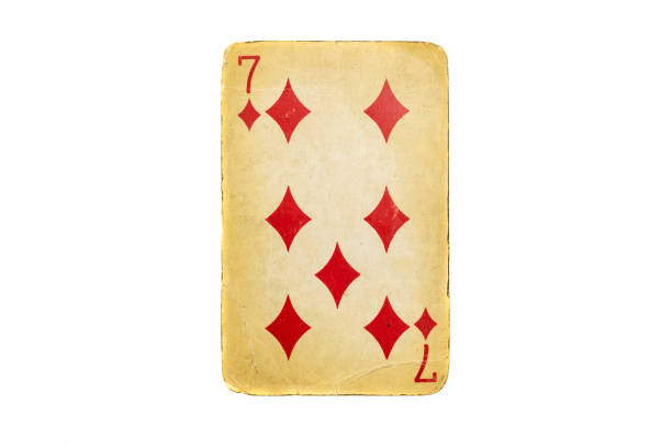 istock old dirty poker card isolated on white 1358450423