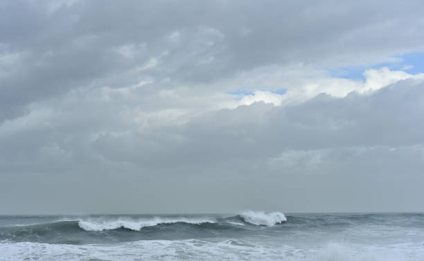 istock Stormy weather near Jaffa 1358450466