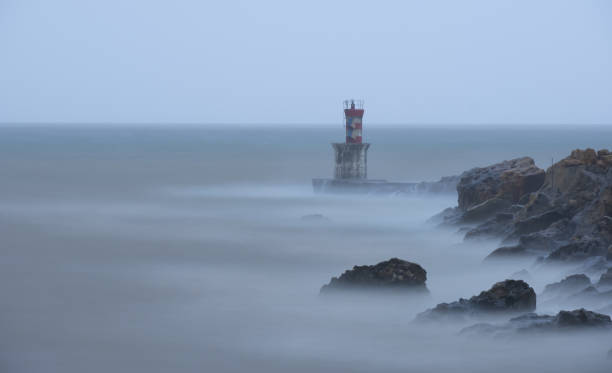 istock Big waves in Pasaia Donibane, Euskadi coastline 1358451929