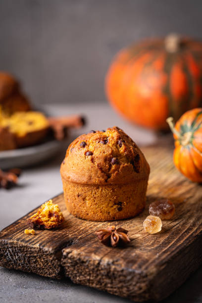 istock Homemade pumpkin muffins 1358457284