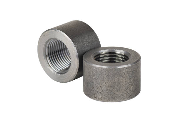 istock Welding Metal nut for hydraulic cylinders 1358465719