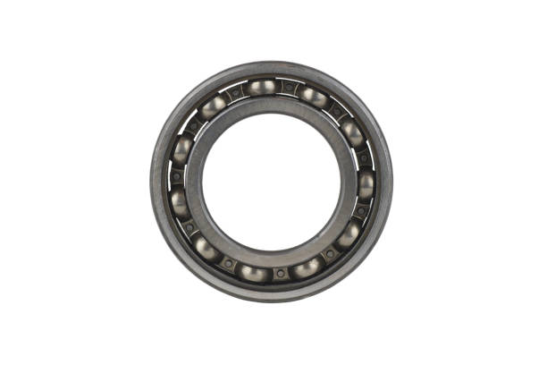 ball bearing, isolated on white - vehicle part car part of ball bearing imagens e fotografias de stock