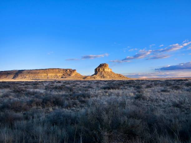 istock Warm morning light shines on Fajada Butte 1358475286