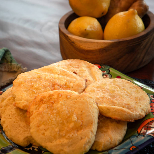 Ginger lemon sugar cookies