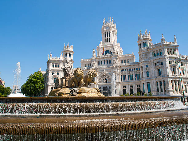 istock Cibeles Square and Palacio de Comunicaciones, Madrid 135848099